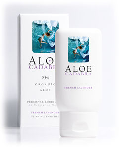 Aloe Cadabra Organic Lube French Lavender 2.5 Oz