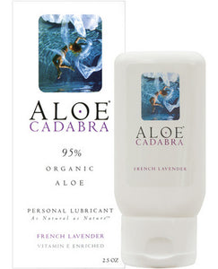 Aloe Cadabra Organic Lube French Lavender 2.5 Oz