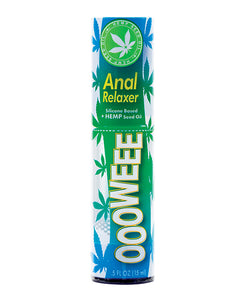 Oooweee Anal Relaxing Silicone Lube W/ Hemp Seed Oil 0.5 Oz