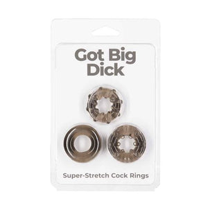 Got Big Dick 3pk Rings