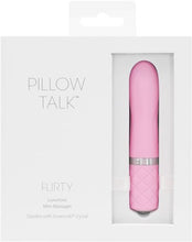 Load image into Gallery viewer, Pillow Talk Flirty Vibe W/swarovski Crystal Pink
