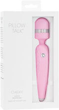 Load image into Gallery viewer, Pillow Talk Cheeky Wand W/swarovski Crystal Pink
