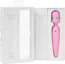 Load image into Gallery viewer, Pillow Talk Cheeky Wand W/swarovski Crystal Pink
