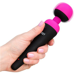 Palm Power Massager Fuschia Rechargeable Waterproof