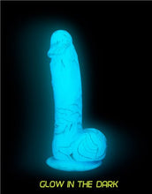 Load image into Gallery viewer, Addiction Luke 7.5in Blue Glow In The Dark
