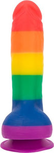 Addiction 100% Silicone Justin 8 Rainbow "