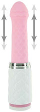 Load image into Gallery viewer, Pillow Talk Feisty Luxurious Thrusting &amp; Vibrating Massager Pink
