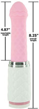 Load image into Gallery viewer, Pillow Talk Feisty Luxurious Thrusting &amp; Vibrating Massager Pink
