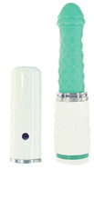 Load image into Gallery viewer, Pillow Talk Feisty Luxurious Thrusting &amp; Vibrating Massager Teal
