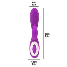 Load image into Gallery viewer, Wonderlust Harmony Purple Rabbit Vibrator
