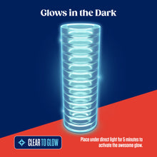 Load image into Gallery viewer, Rize Ribz Glow In The Dark Self Lubricating Stroker Clear
