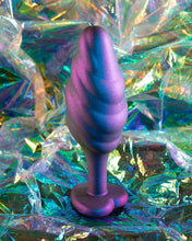 Load image into Gallery viewer, Anal Adventures Matrix Bumped Bling Plug Sapphire
