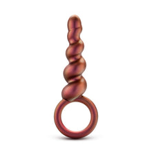 Load image into Gallery viewer, Anal Adventures Matrix Spiral Loop Plug Copper
