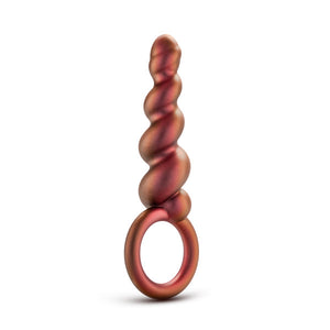 Anal Adventures Matrix Spiral Loop Plug Copper