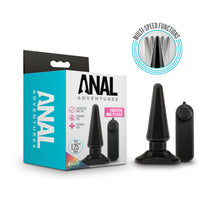 Load image into Gallery viewer, Anal Adventures Basic Vibrating Anal Pleaser Black
