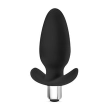 Load image into Gallery viewer, Luxe Little Thumper Black Anal Plug
