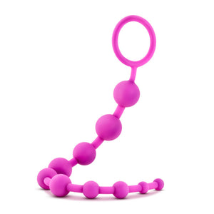 Luxe Silicone 10 Beads Pink