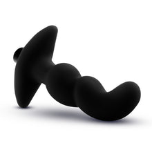 Load image into Gallery viewer, Anal Adventures Platinum Silicone Vibrating Prostate Massager 03 Black
