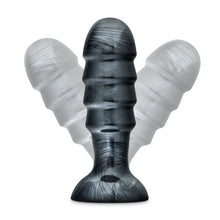 Load image into Gallery viewer, Jet Bruiser Carbon Metallic Black Butt Plug
