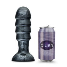 Load image into Gallery viewer, Jet Bruiser Carbon Metallic Black Butt Plug
