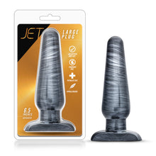 Load image into Gallery viewer, Jet Large Plug Carbon Metallic Black
