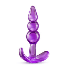 Load image into Gallery viewer, B Yours Triple Bead Anal Plug Purple
