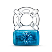 Load image into Gallery viewer, Play With Me Pleaser C-ring Blue Rechargeable
