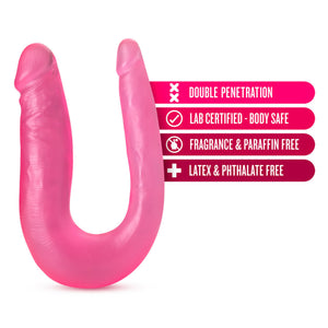 B Yours Sweet Double Dildo Pink