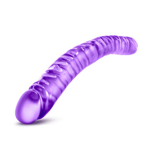 B Yours 18 Double Dildo Purple "