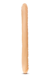 B Yours 18 Double Dildo Beige "