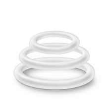 Load image into Gallery viewer, Performance Vs4 Pure Premium Silicone Cockring Set White
