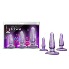 Load image into Gallery viewer, B Yours Anal Trainer Kit Purple Swirl
