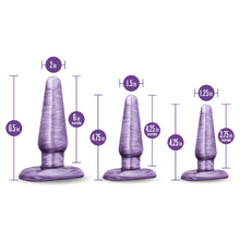 Load image into Gallery viewer, B Yours Anal Trainer Kit Purple Swirl
