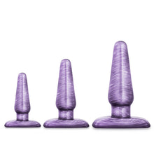 Load image into Gallery viewer, B Yours Anal Trainer Kit Purple Swirl
