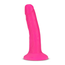 Load image into Gallery viewer, Neo Elite 6in Dual Density Cock Neon Pink
