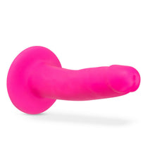 Load image into Gallery viewer, Neo Elite 6in Dual Density Cock Neon Pink
