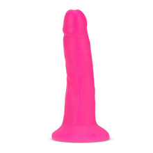 Load image into Gallery viewer, Neo Elite 6in Dual Density Cock Neon Pink
