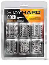 Load image into Gallery viewer, Stay Hard Cock Sleeve Kit Clear
