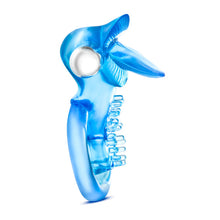 Load image into Gallery viewer, Stay Hard 10 Function Vibrating Tongue Ring Blue
