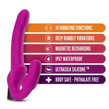 Load image into Gallery viewer, Temptasia Estella Strapless Silicone Dildo Pink
