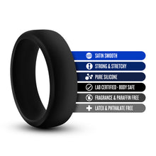 Load image into Gallery viewer, Performance Silicone Go Pro Cock Ring Black
