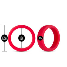 Load image into Gallery viewer, Performance Silicone Go Pro Cock Ring Red
