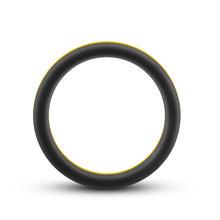 Load image into Gallery viewer, Performance Silicone Go Pro Cock Ring Black/gold/black
