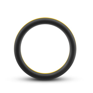 Performance Silicone Go Pro Cock Ring Black/gold/black