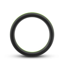 Load image into Gallery viewer, Performance Silicone Go Pro Cock Ring Black/green/black
