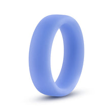 Load image into Gallery viewer, Performance Silicone Glo Cock Ring Blue Glow
