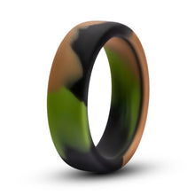 Load image into Gallery viewer, Performance Silicone Camo Cock Ring Green Camoflauge
