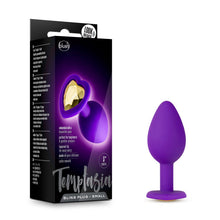 Load image into Gallery viewer, Temptasia Bling Plug Small Purple
