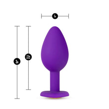 Load image into Gallery viewer, Temptasia Bling Plug Small Purple
