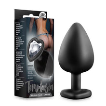 Load image into Gallery viewer, Temptasia Bling Plug Large Black
